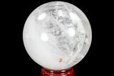 Polished Quartz Sphere - Madagascar #104283-1
